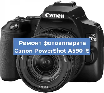 Замена линзы на фотоаппарате Canon PowerShot A590 IS в Екатеринбурге